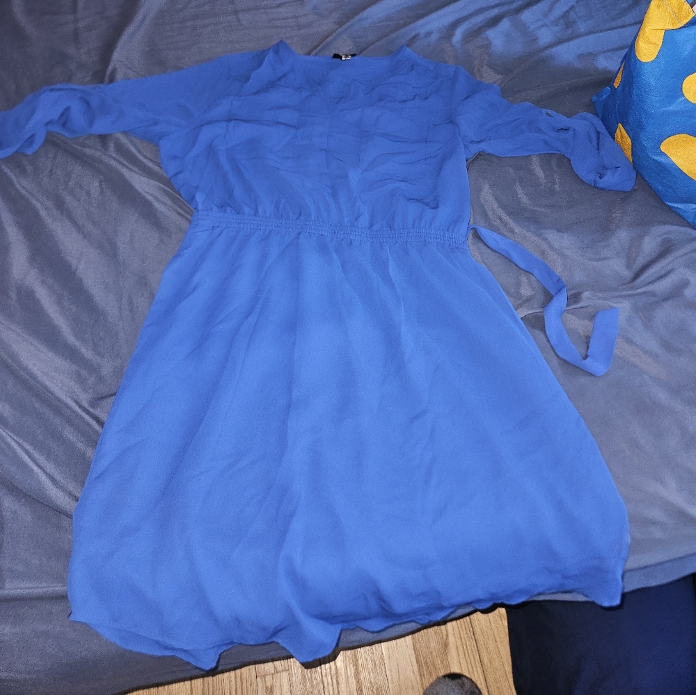 Blue Dress Size L